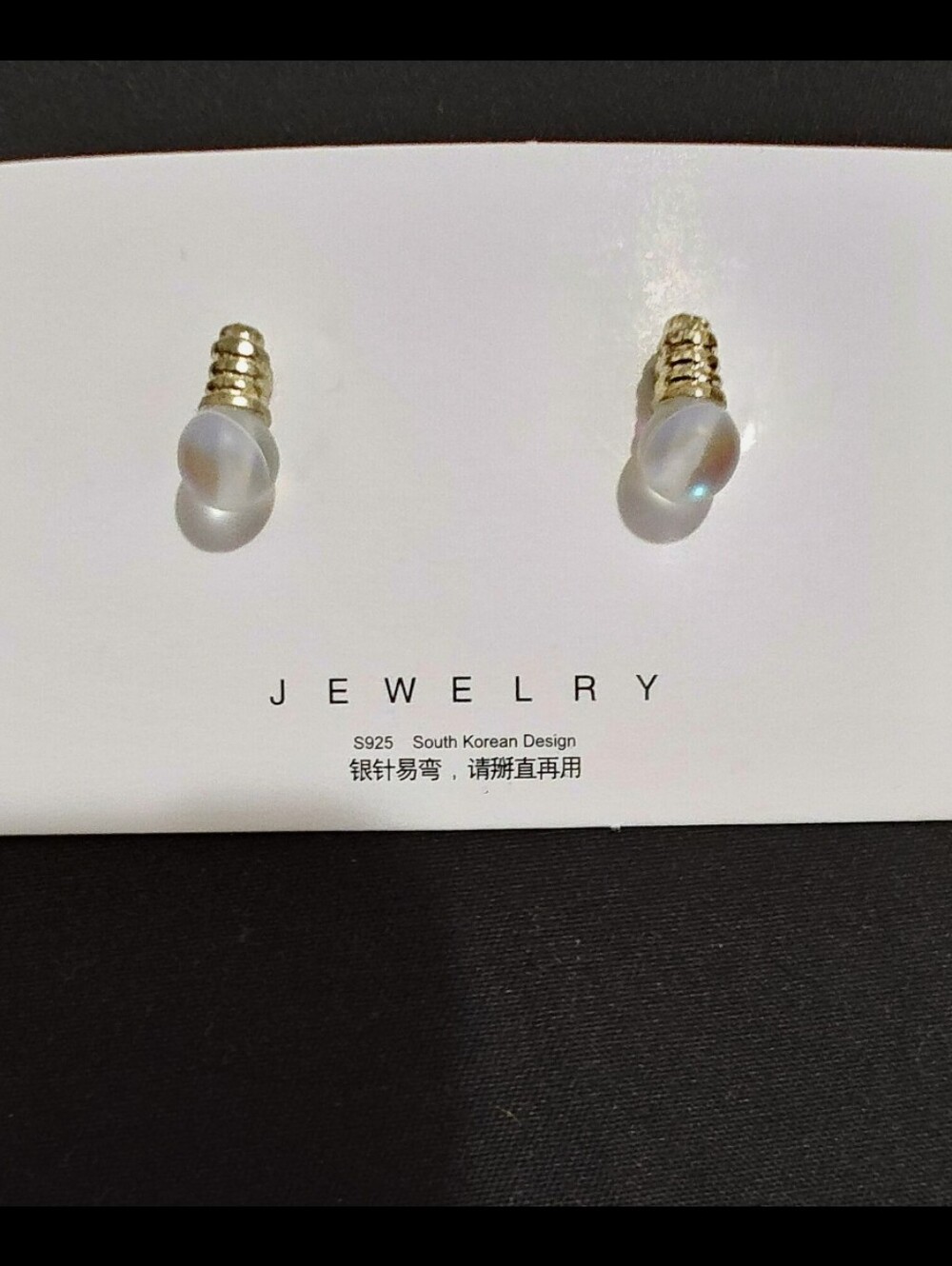 Custom light bulb earrings